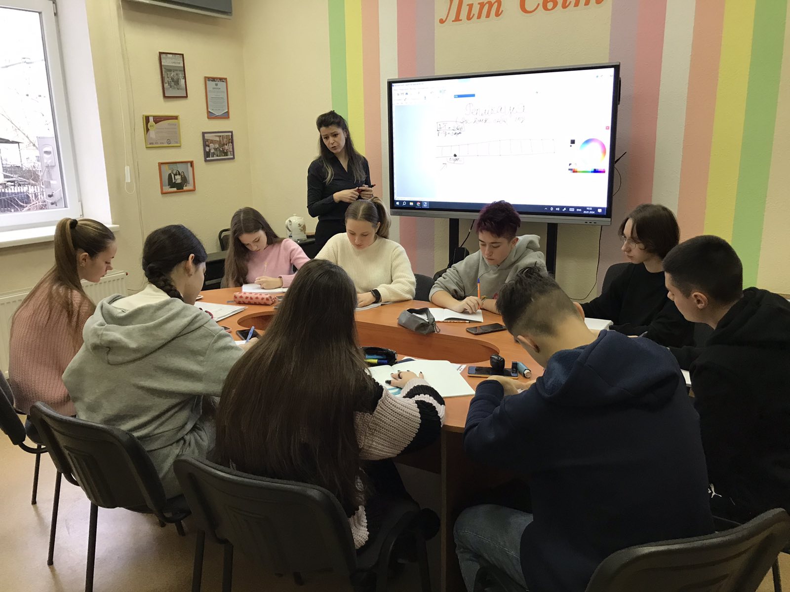 Робота з мікроскопом