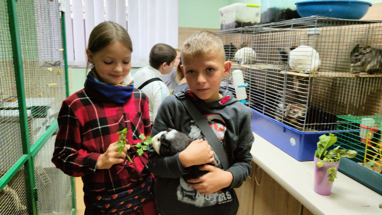 Діти з тваринами